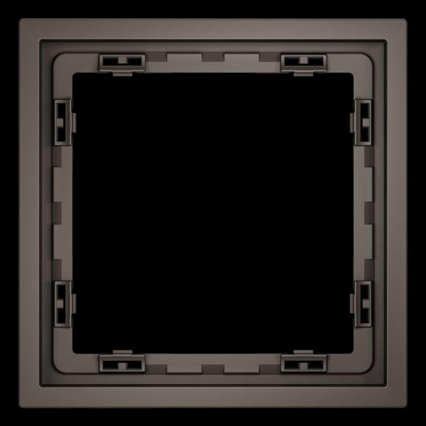 Рамка пластиковая S70 на 1 пост, (капучино) Voltum VLS100114