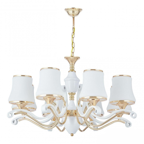 Подвесная люстра Arte Milano Florentia-3987 303987/8 Wh/Gd