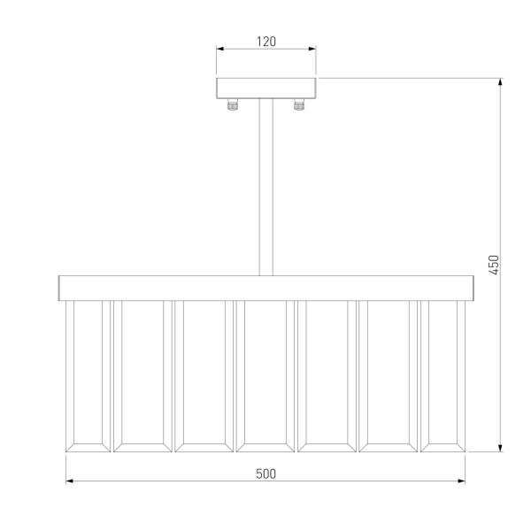 Потолочная люстра Bogates Eclipse 358/5 Smart