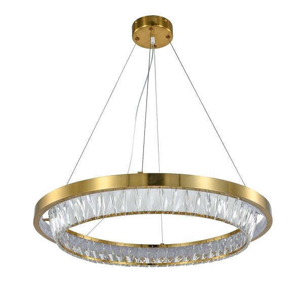 Подвесной светодиодный светильник Indigo Riva 12045/1P Brass V000102L