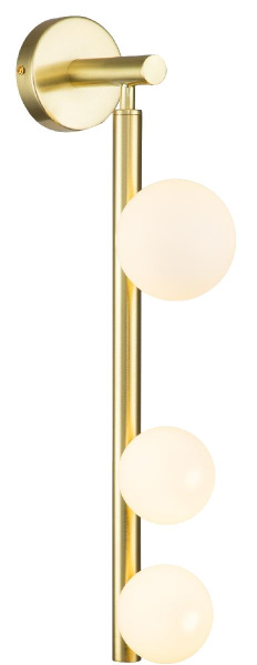Бра Indigo Flusso 11025/3W Gold V000229