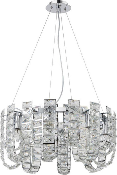 Люстра подвесная хрустальная 2172/09/08P Stilfort, серия Umiko