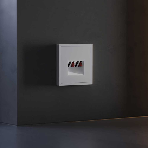 Накладка для розетки акустической 4-местной , S70 (серый) Voltum VLS001516