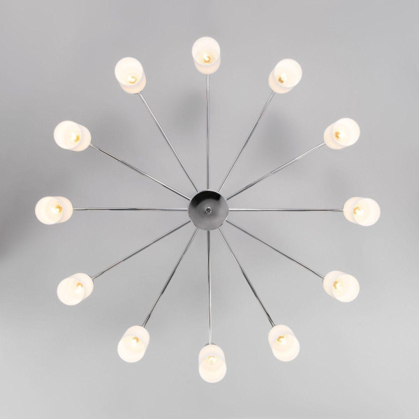 Потолочная люстра Eurosvet Vegga 70160/12 хром Smart