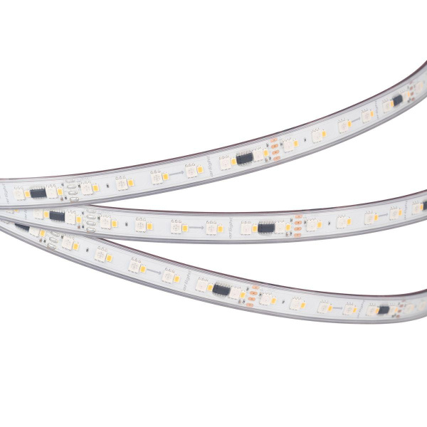 Светодиодная влагозащищенная лента Arlight Бегущий огонь 6W/m 60Led/m 2835SMD разноцветный/дневной 5M SPI-P-BA120-14mm 24V RGBW-Day-PX6-BPT 040623