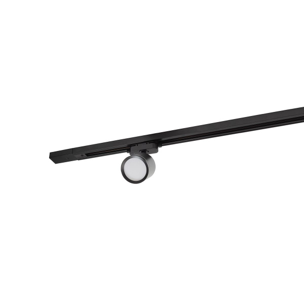 Трековый светодиодный светильник Denkirs Solid Ribe DK6400-BK