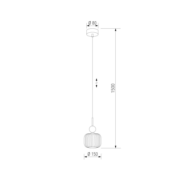 Подвесной светильник TK Lighting 11049 Ballo a071815