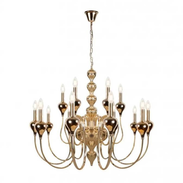 Подвесная люстра iLamp Lady 88003-10+5 GD