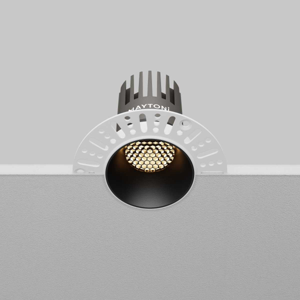 Встраиваемый светильник Maytoni Technical DL124-10W-3K-TRS-B