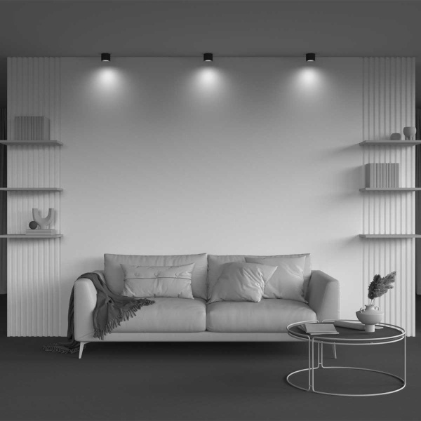 Потолочный светильник Maytoni Technical Ceiling Calipso C106CL-GX53-B