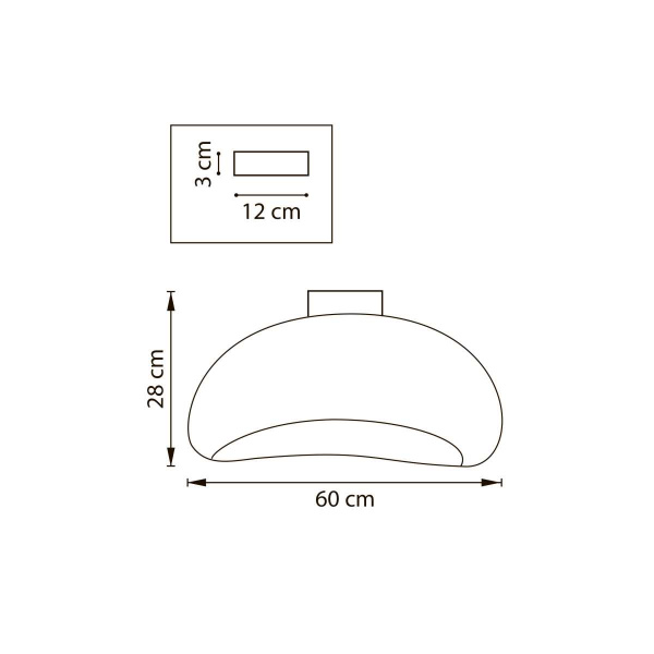 Светильник настенно-потолочный 1xE27 (led) max 12W Sigma Lightstar 611666