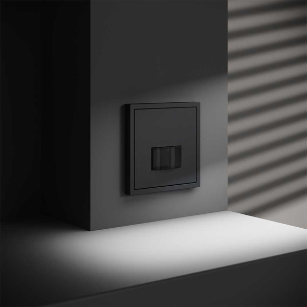 Датчик движения встраиваемый Voltum S70, (графит) VLS070507