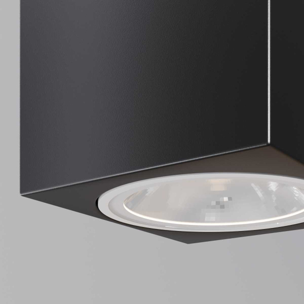 Уличный настенный светильник Maytoni Outdoor Block O507WL-L10B3K