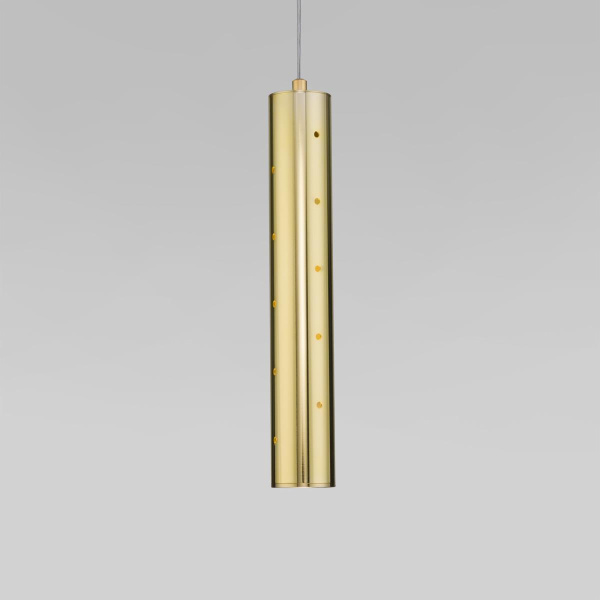 Подвесной светодиодный светильник Elektrostandard Bong 50214/1 Led золото a055667
