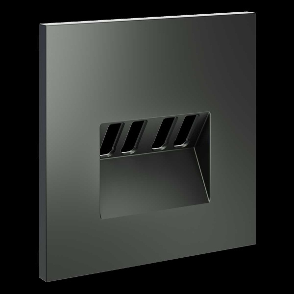 Накладка для розетки акустической 4-местной , S70 (титан) Voltum VLS001506