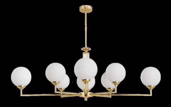 Подвесная люстра KUTEK MOOD Artu Glass ART-ZWL-8(Z)G