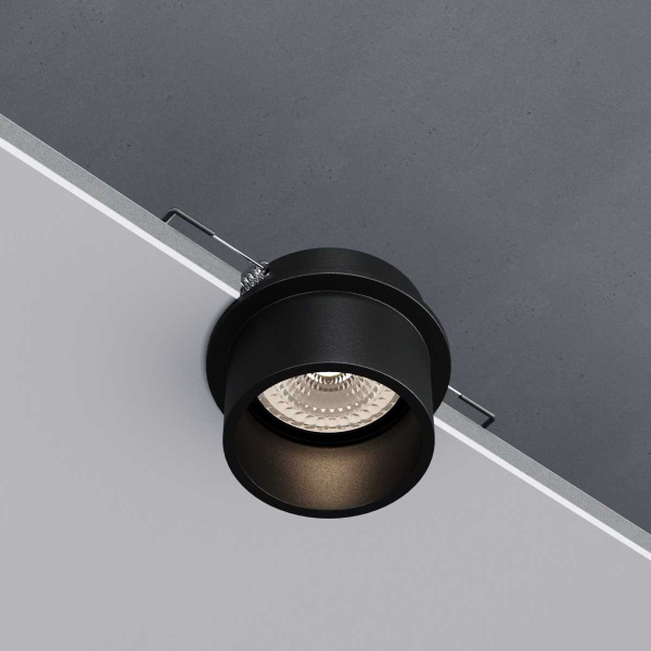 Встраиваемый светильник Elektrostandard Moll 25004/01 GU10 черный a064244