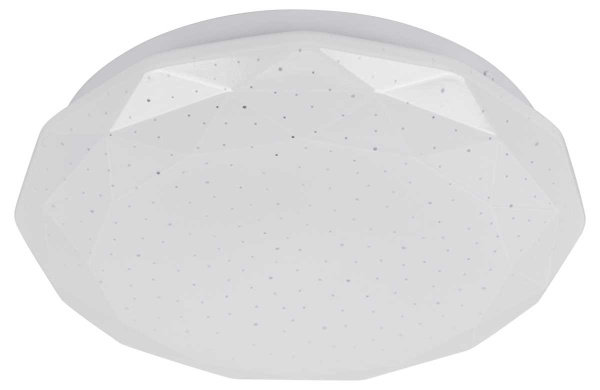 Светильник потолочный светодиодный ЭРА Классик без ДУ SPB-6 Slim Sparkle 18W-4K 4000К Б0069785