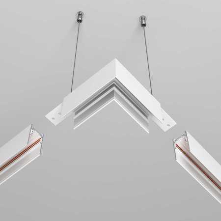 Коннектор угловой Maytoni Technical Exility TRA034HCL-41W