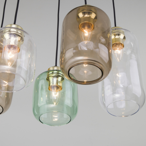Подвесная люстра TK Lighting Marco 3328 Marco Green