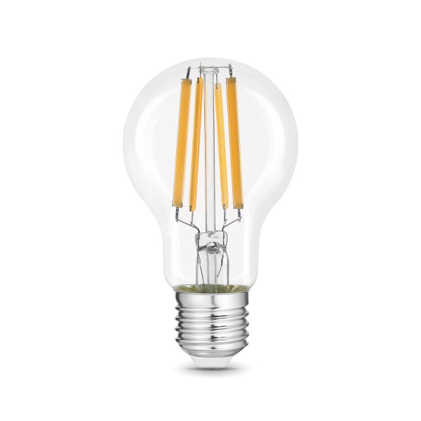 Лампа светодиодная филаментная Gauss E27 20W 2700K прозрачная 102902120