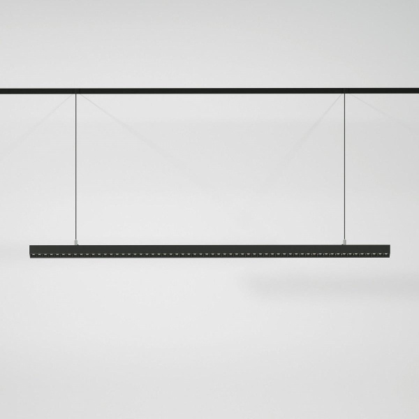 Подвесной трековый светодиодный светильник Elektrostandard Slim Magnetic Vilo 85108/01 48W 4000K черный a064806