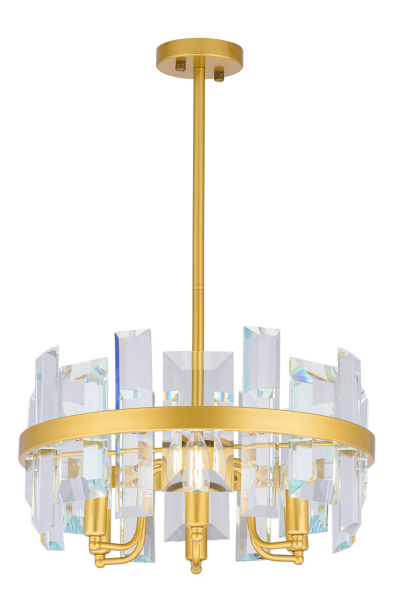 Люстра (NW) 8711A/6A SP BRS (1)