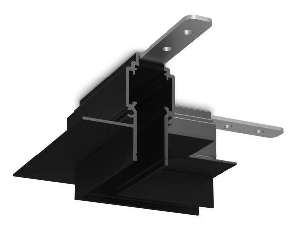 Коннектор угловой для встраиваемого шинопровода под ГКЛ Ambrella Light TRACK SYSTEM GL1971