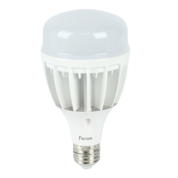 Лампа светодиодная Feron E27-E40 50W 6400K Цилиндр Матовая LB-65 25539