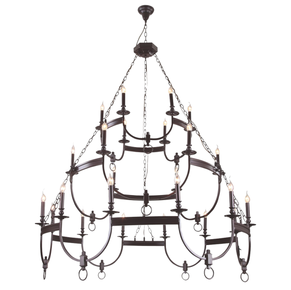 Подвесная люстра Crystal Lux Suerte Brown SP12+6+6