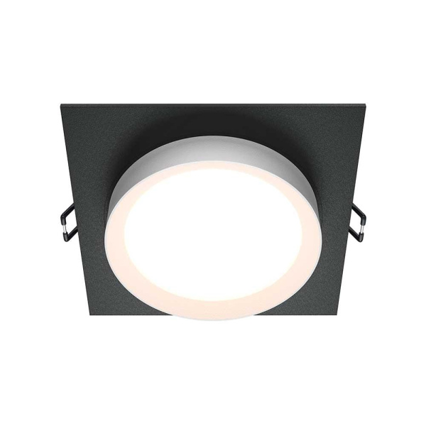 Встраиваемый светильник Maytoni Hoop DL086-GX53-SQ-BW