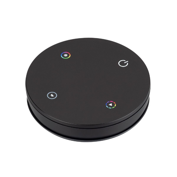 INTELLIGENT ARLIGHT Пульт SMART-801-22-1G-RGBW Black (3V, Magnet, 2.4G) (IARL, IP20 Пластик, 5 лет) 046479