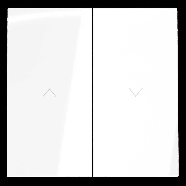 Клавиши для выключателя жалюзи, S70 (белый глянцевый) Voltum VLS002501