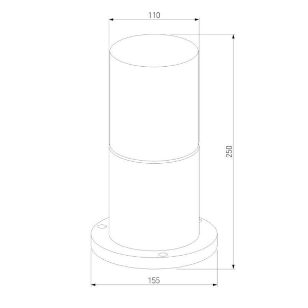 Уличный светильник Elektrostandard Roil 35125/S a055632