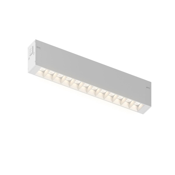 Трековый светодиодный светильник Denkirs Simple Grill DK8101-WH