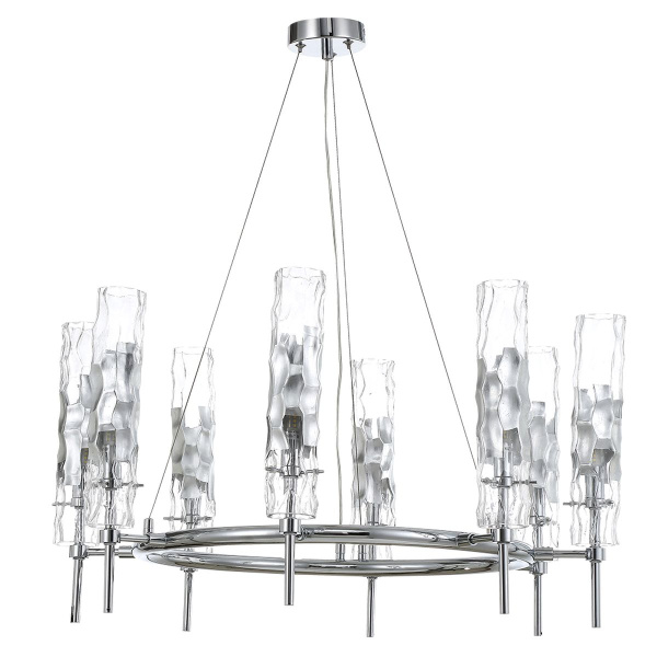 Подвесная люстра Crystal Lux Primavera SP8 Chrome