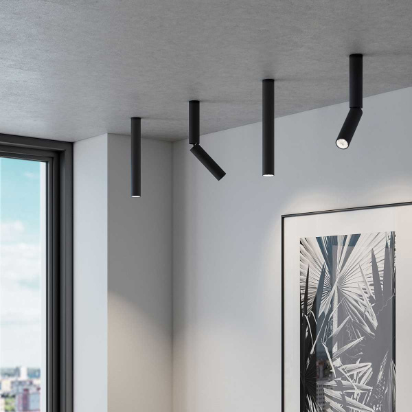 Светодиодный спот Elektrostandard Pika 25029/Led черный a061109