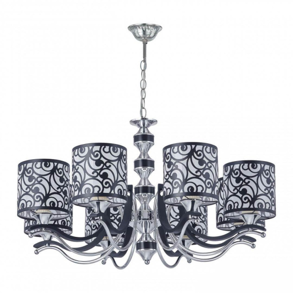 Подвесная люстра Arte Milano Florentia-4957 304957/8 Bk/Ni