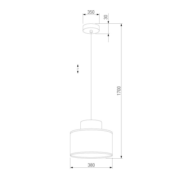 Подвесной светильник TK Lighting 3256 Duo