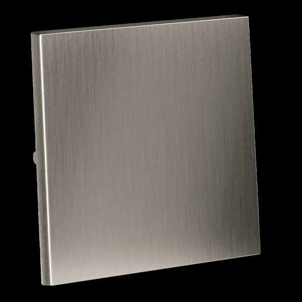 Клавиша для выключателя/переключателя одноклавишного, S70 Metal (никель) Voltum VLSM000111