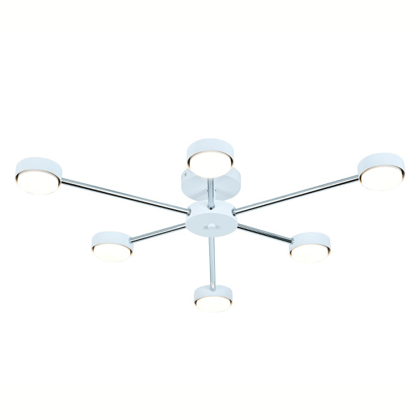 Потолочный светильник Escada Luminix 120008/6R White/Chrome ES0000095