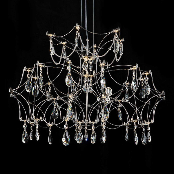 Подвесная светодиодная люстра Modelux Premium ML.7815.600P CH