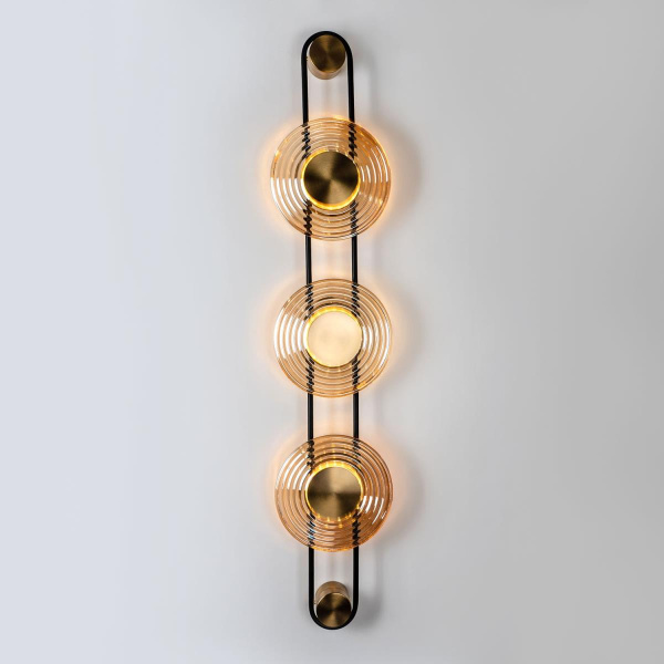 Настенный светодиодный светильник Modelux Modestyle MS.1508.03 BK-BS