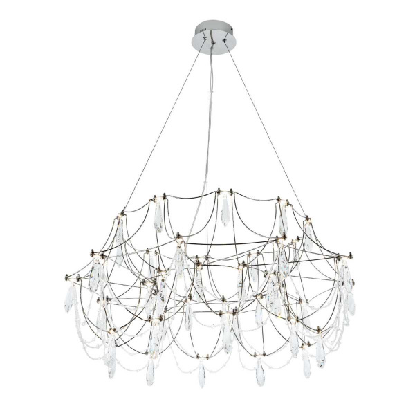 Подвесная светодиодная люстра Modelux Premium ML.5603.800P СН