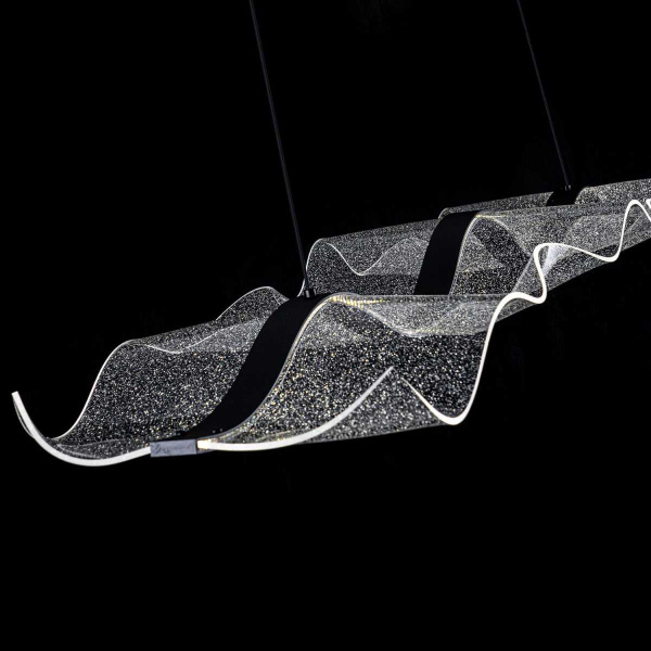 Подвесная светодиодная люстра Modelux Modestyle MS.8046.1000 BK