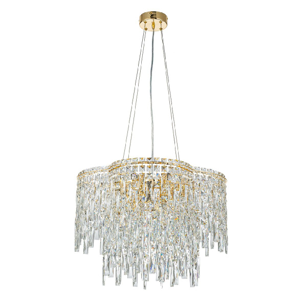 Подвесная люстра Indigo Carletti 12041/12P Gold V000444