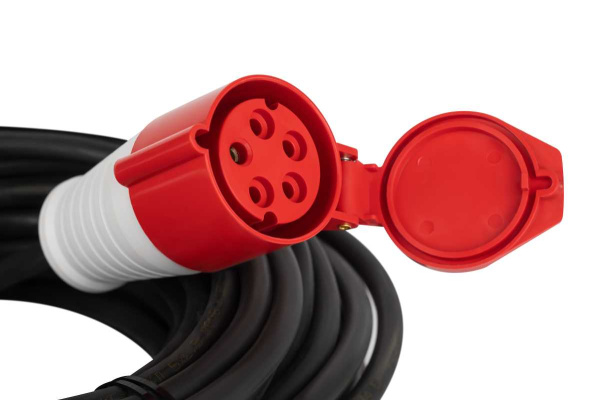 Удлинитель силовой ЭРА IND380-U-1e-5x4-50m-IP44 на 380В в бухте 1 розетка CEE 5P 50м КГ 5х4 32A IP44 Б0057300