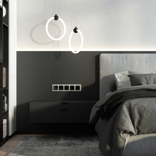 Рамка на 5 постов Werkel Snabb basic белый W0052001 4690389161452