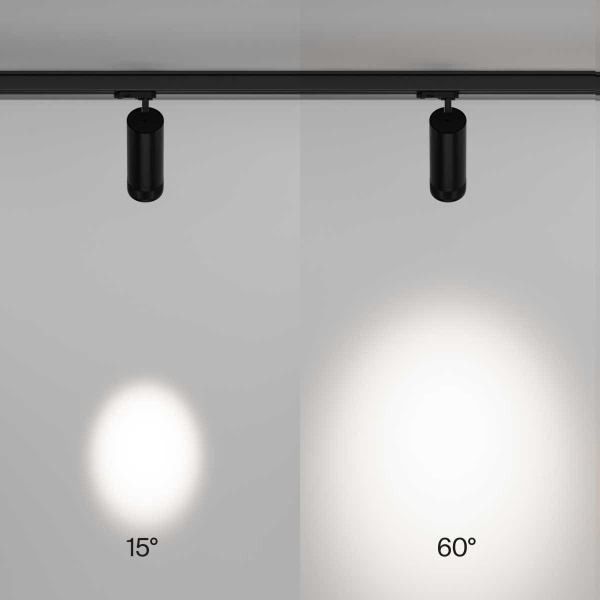 Трековый светодиодный светильник Maytoni Technical Focus Zoom TR198-3-20W4K-Z-B