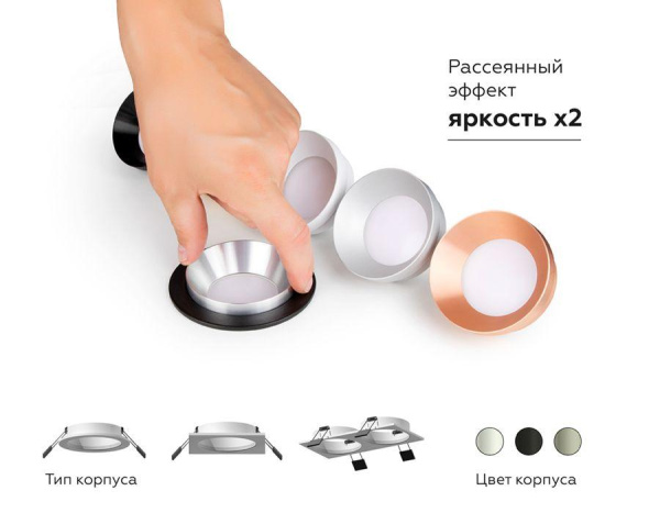 Корпус светильника Ambrella light DIY Spot C7635